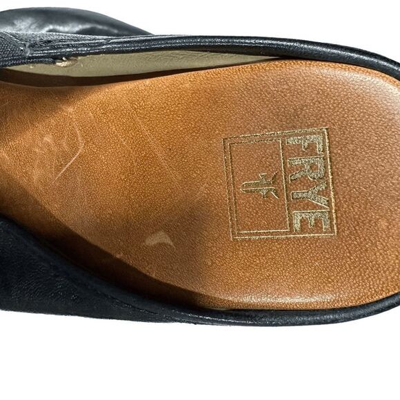 Frye Melanie mule black 8 clog - Picture 8 of 10